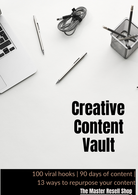 100 Hook Creative Content Vault