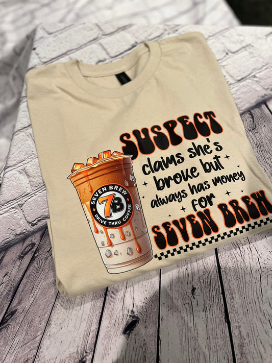 7 Brew Suspect Shirt