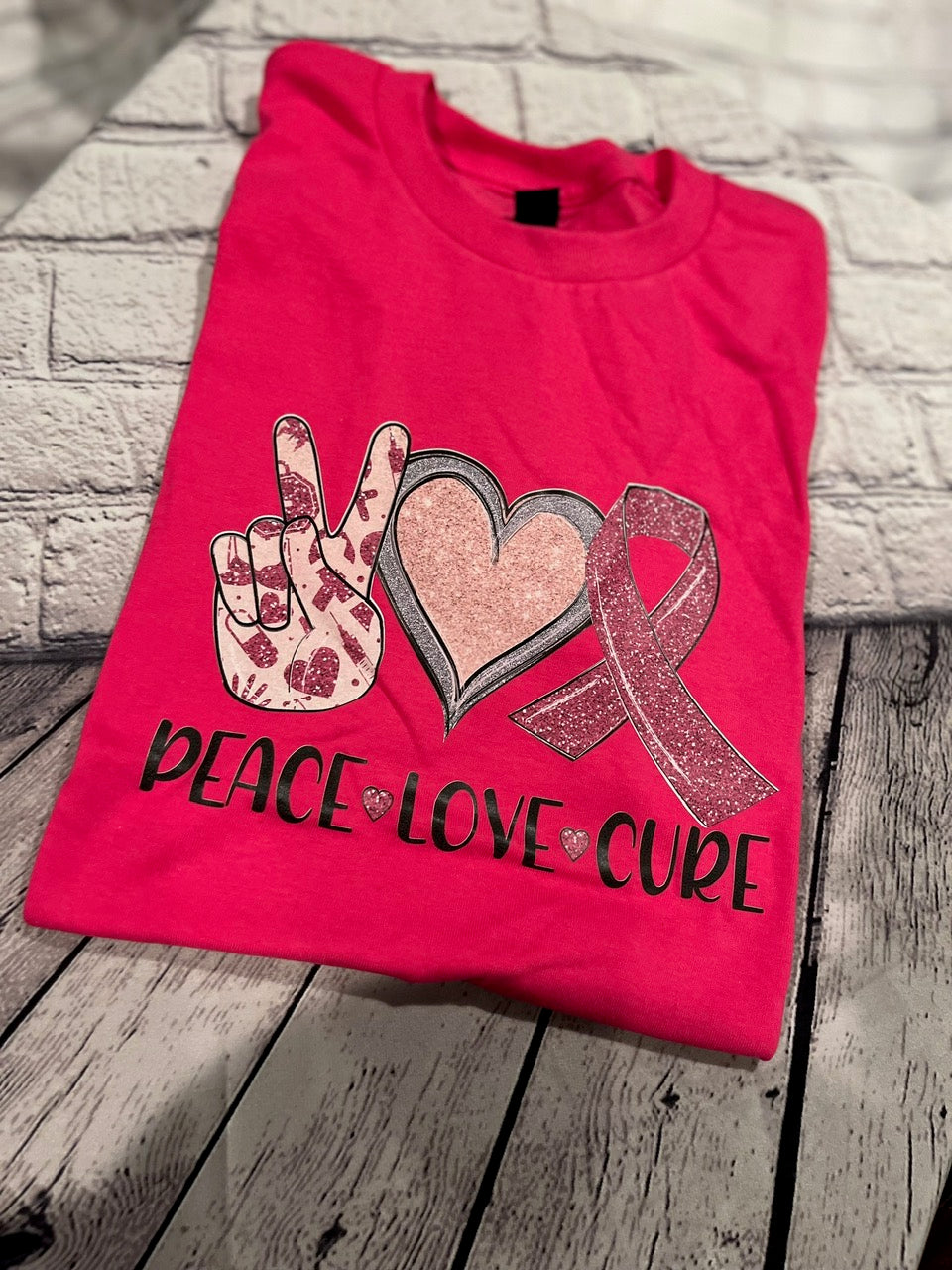 Peace Love Cure Shirt